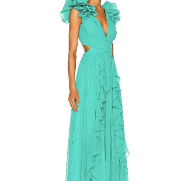 PatBo Flutter Sleeve Maxi Dress - Picture 4 of 7